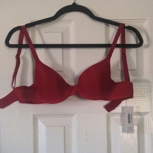 CUUP Red Demi Bra